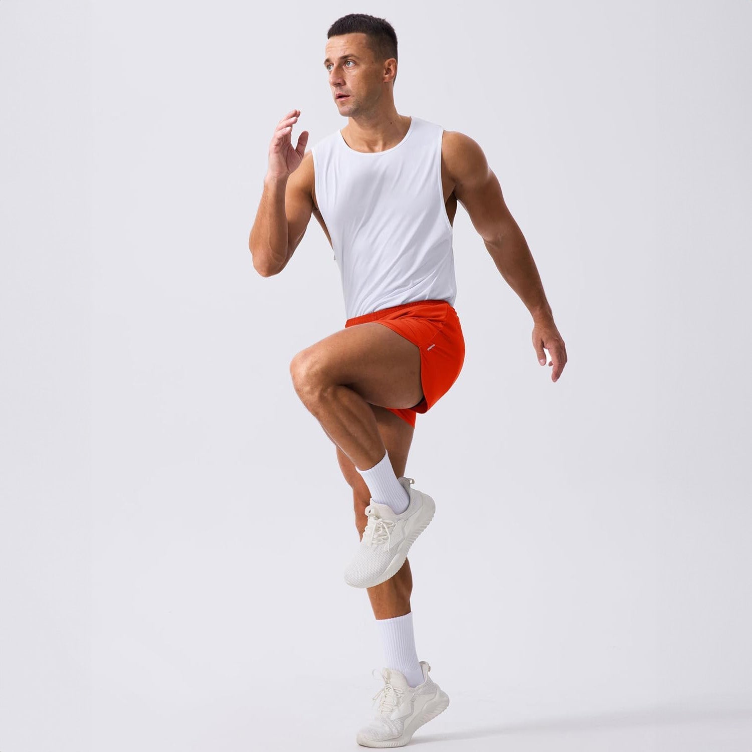Active Gear | Men's Workout Shorts with Built-in Liner | Quick-Dry Fabric for Ultimate Comfort