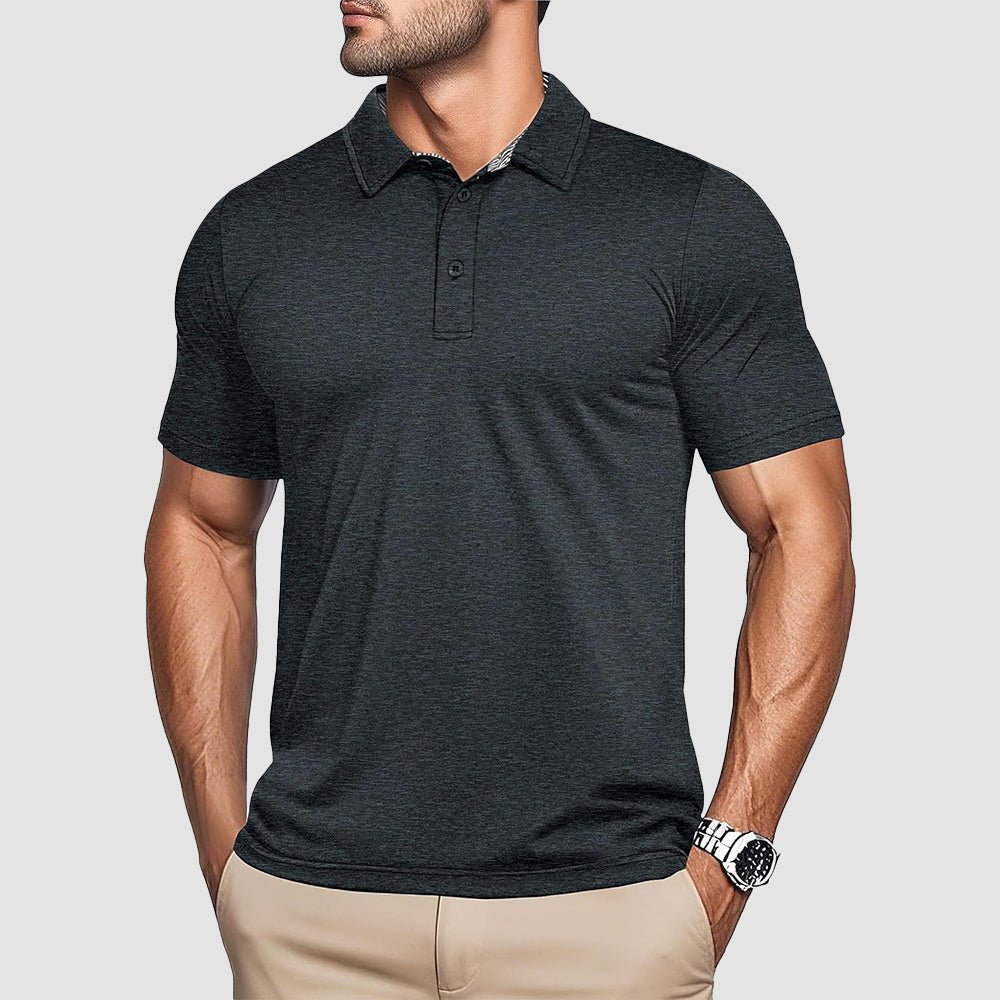 Active Wear | Men's Polo Shirt with Quick-Dry Fabric | Comfortable Fit for Outdoor Activities