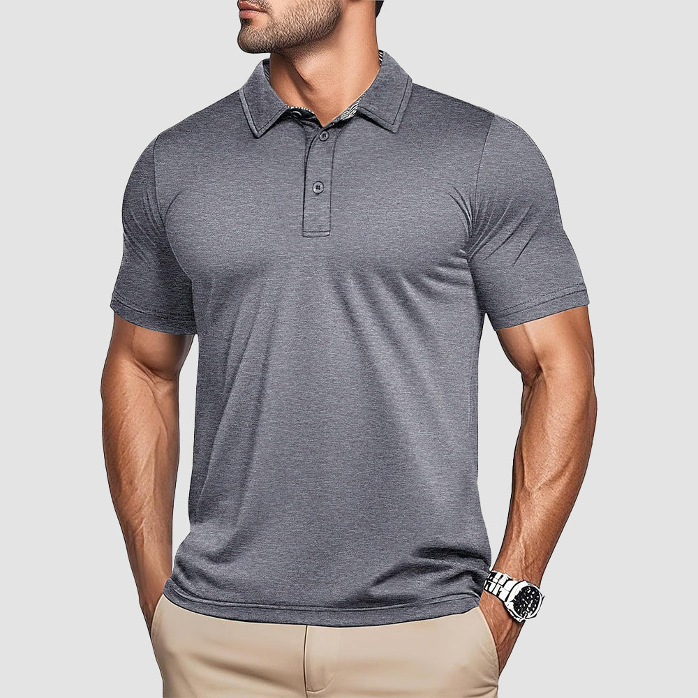 Active Wear | Men's Polo Shirt with Quick-Dry Fabric | Comfortable Fit for Outdoor Activities