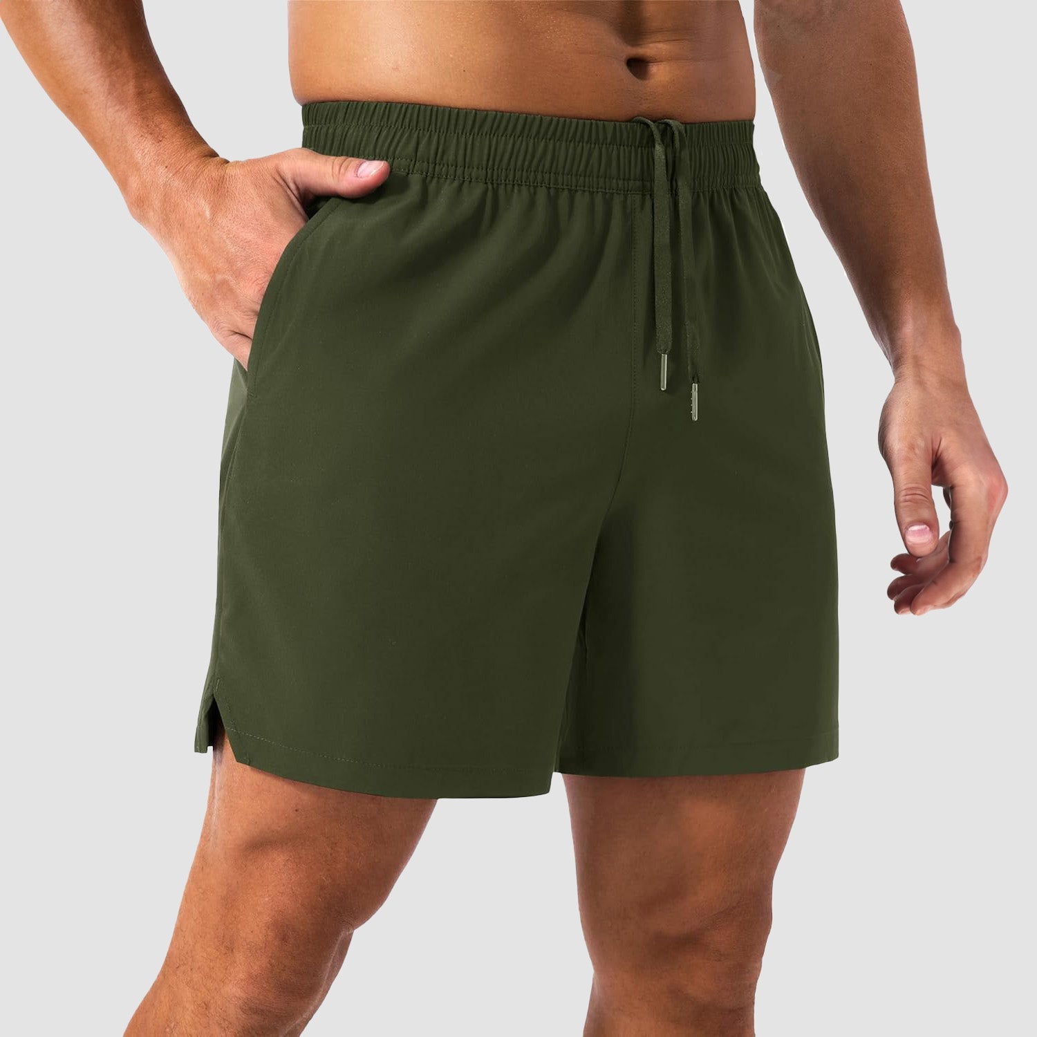 Active Wear | Men's Running Shorts with Quick-Dry Fabric & 3 Pockets | Lightweight Design for Ultimate Comfort