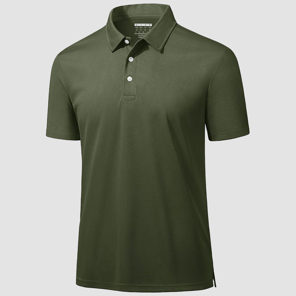 Activewear Collection | Men's Polo Shirt with Quick-Dry Fabric | Comfortable Fit for Sports and Casual Wear