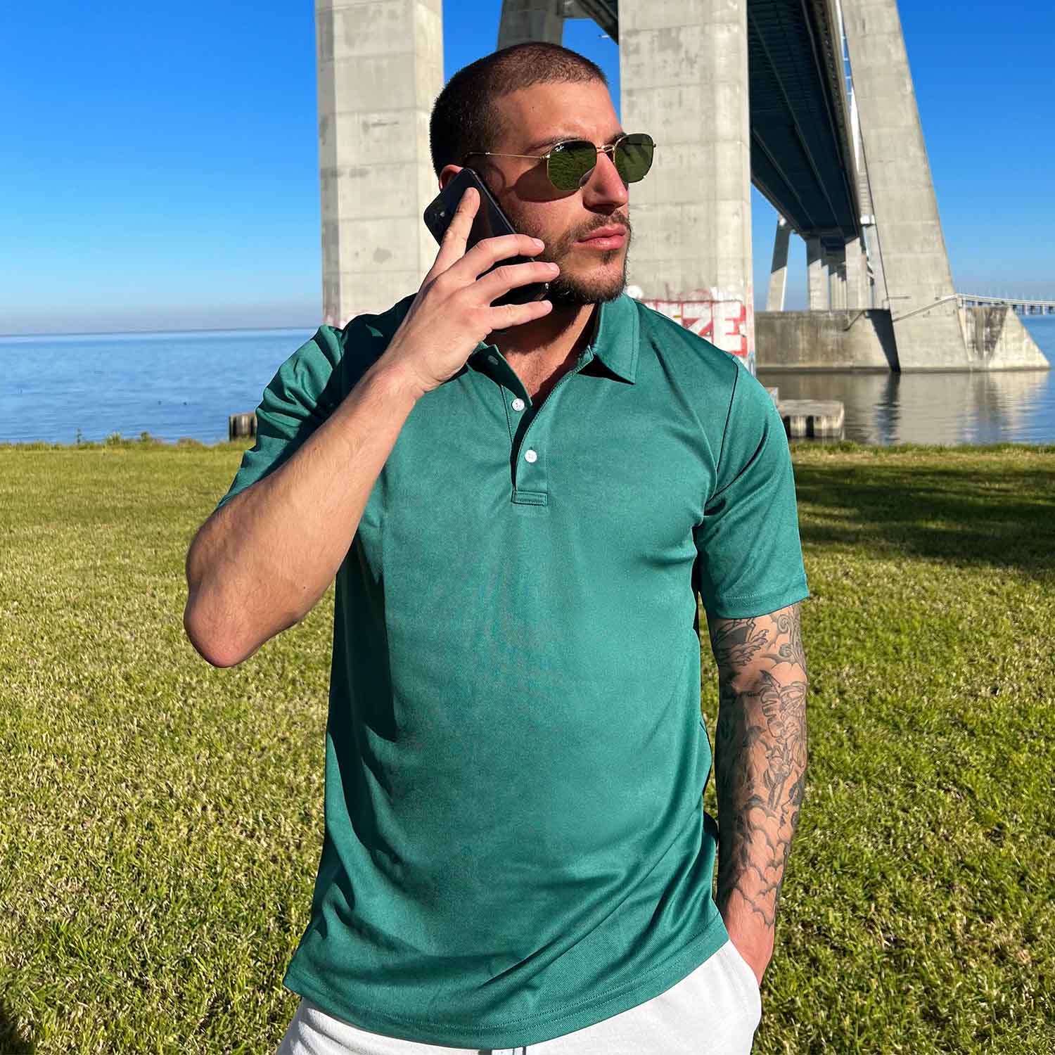 Activewear Collection | Men's Polo Shirt with Quick-Dry Fabric | Comfortable Fit for Sports and Casual Wear