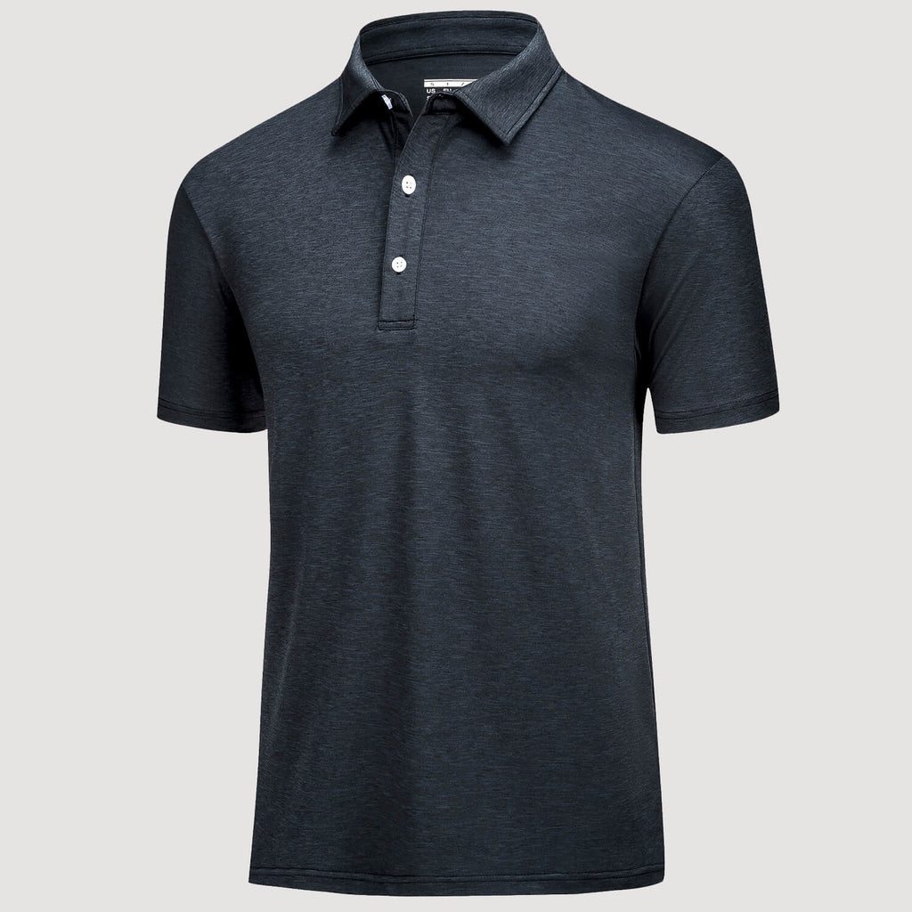 Activewear Collection | Men's Polo Shirt with Quick-Dry Moisture-Wicking Fabric | Comfortable Fit for Sports and Daily Wear