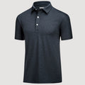 Activewear Collection | Men's Polo Shirt with Quick-Dry Moisture-Wicking Fabric | Comfortable Fit for Sports and Daily Wear