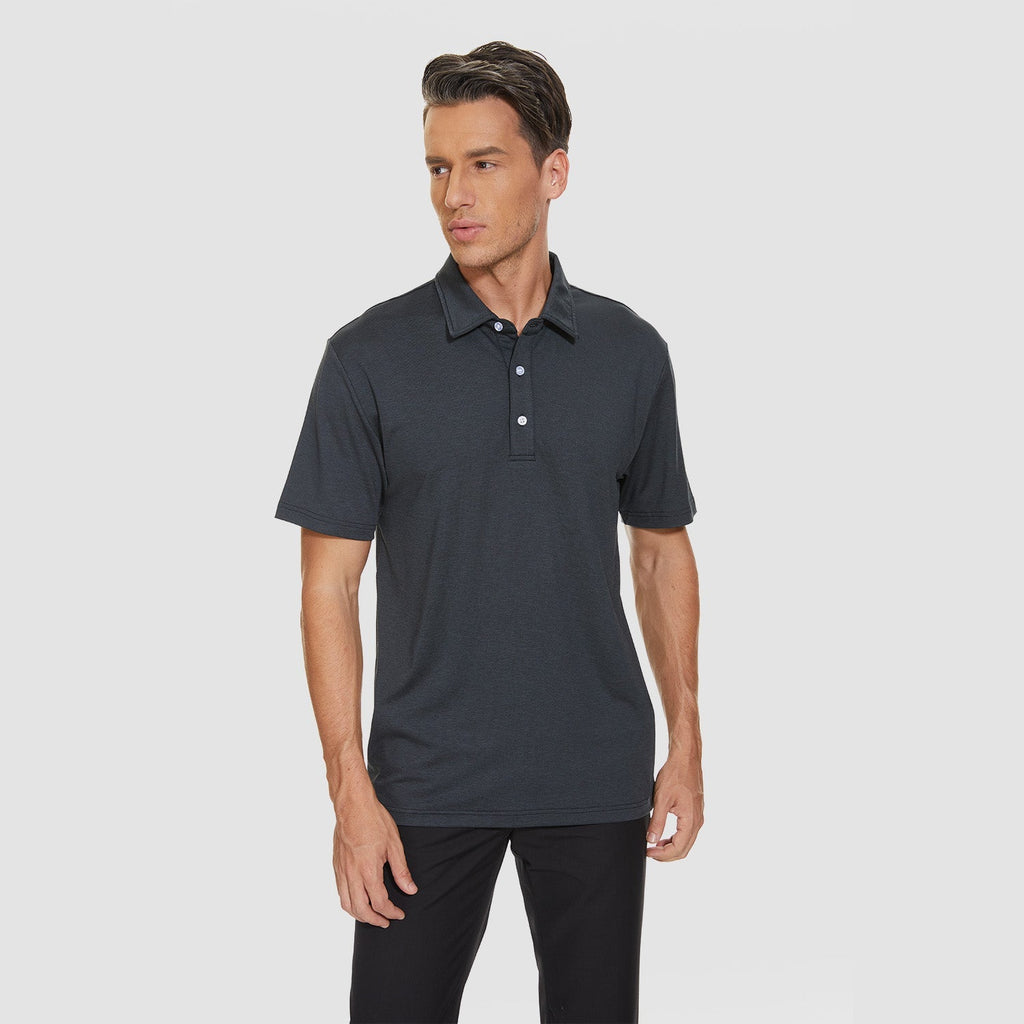 Activewear Collection | Men's Polo Shirt with Quick-Dry Moisture-Wicking Fabric | Comfortable Fit for Sports and Daily Wear