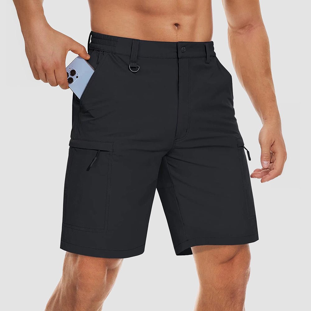 Adventure Ready | Hiking Shorts Men with Quick-Dry Fabric | Flexible Fit for Ultimate Comfort