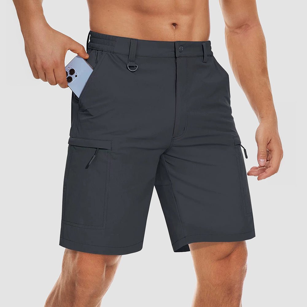 Adventure Ready | Hiking Shorts Men with Quick-Dry Fabric | Flexible Fit for Ultimate Comfort