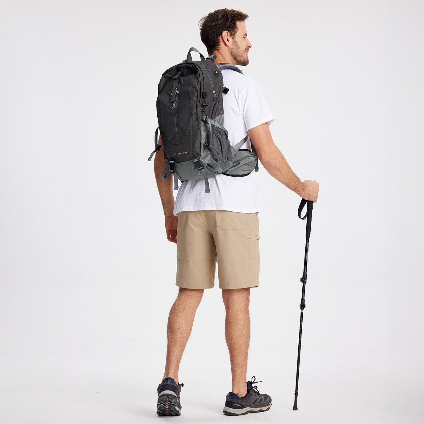 Adventure Ready | Hiking Shorts Men with Quick-Dry Fabric | Flexible Fit for Ultimate Comfort