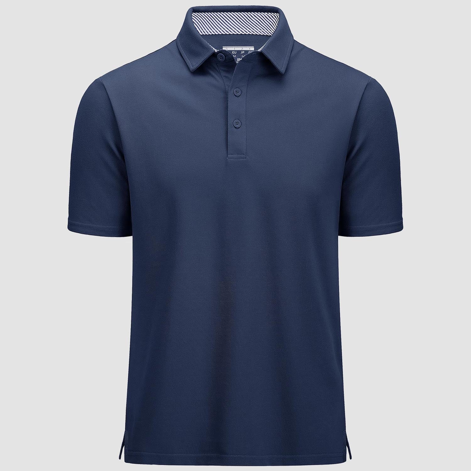 Classic Golf Polos | Men's Polo Shirt with Moisture Wicking | Breathable Cotton Blend for Ultimate Comfort
