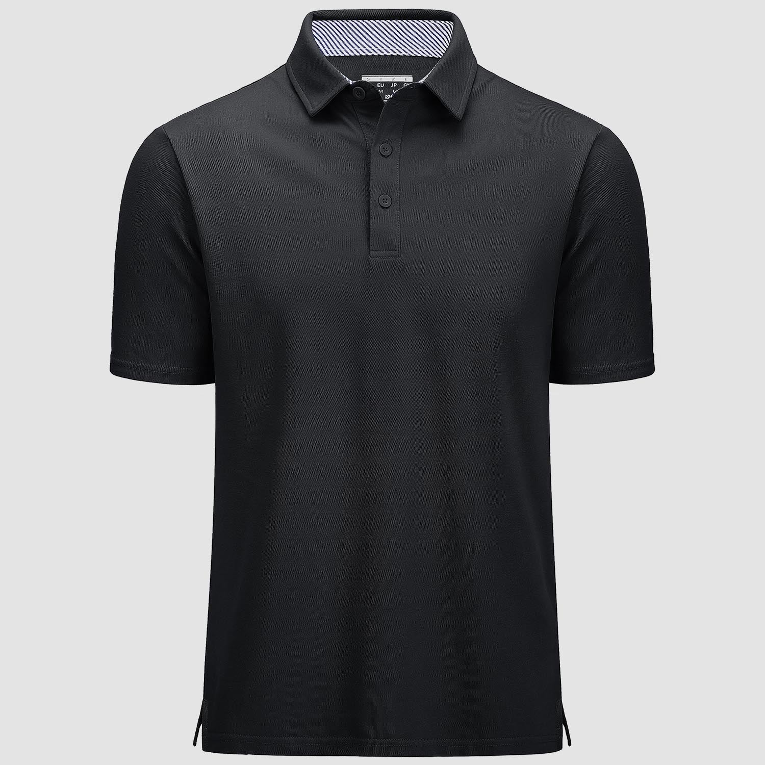 Classic Golf Polos | Men's Polo Shirt with Moisture Wicking | Breathable Cotton Blend for Ultimate Comfort