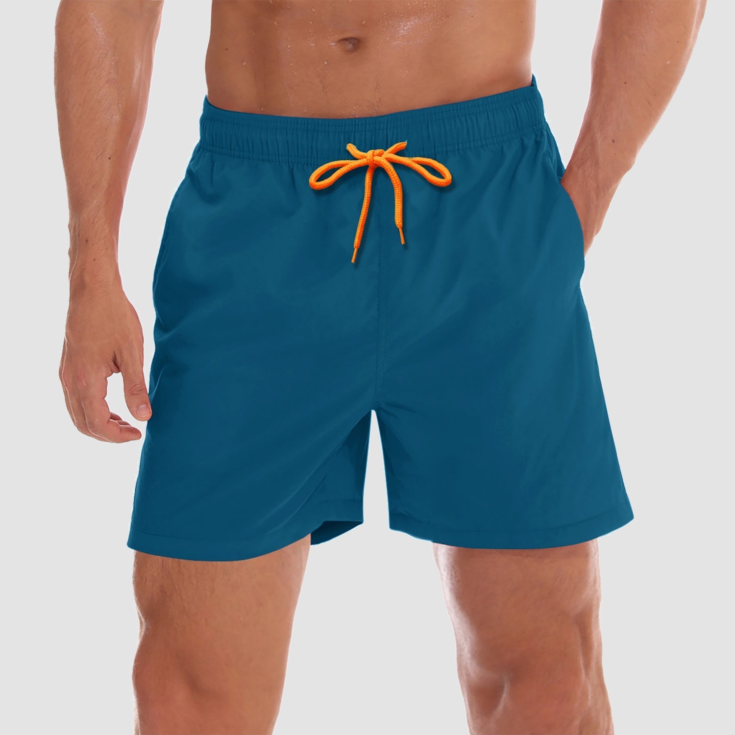 Men's Swim Trunks | Quick-Dry Fabric with Built-In Mesh Lining | Comfortable Fit for Beach Activities