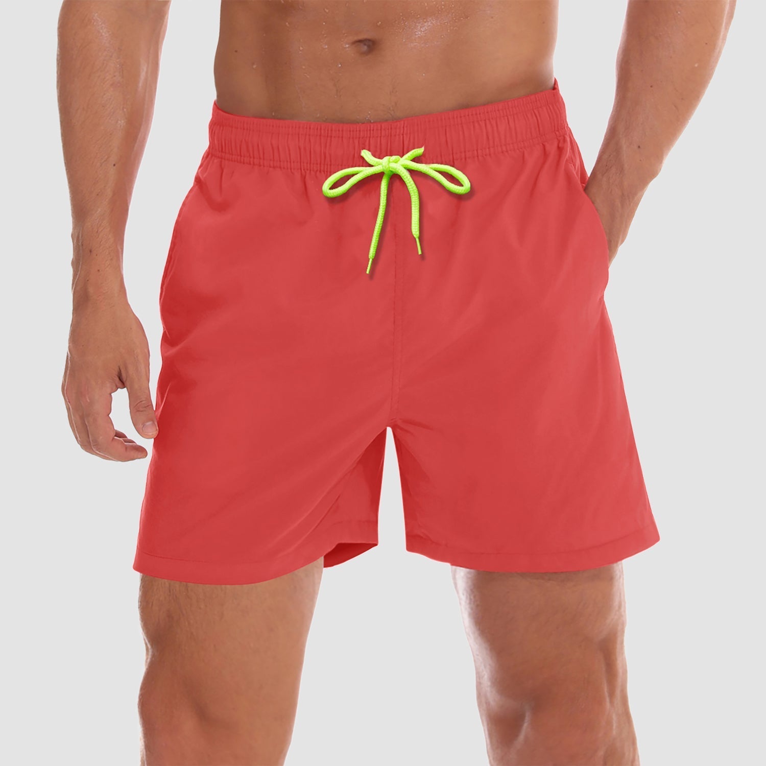 Men's Swim Trunks | Quick-Dry Fabric with Built-In Mesh Lining | Comfortable Fit for Beach Activities
