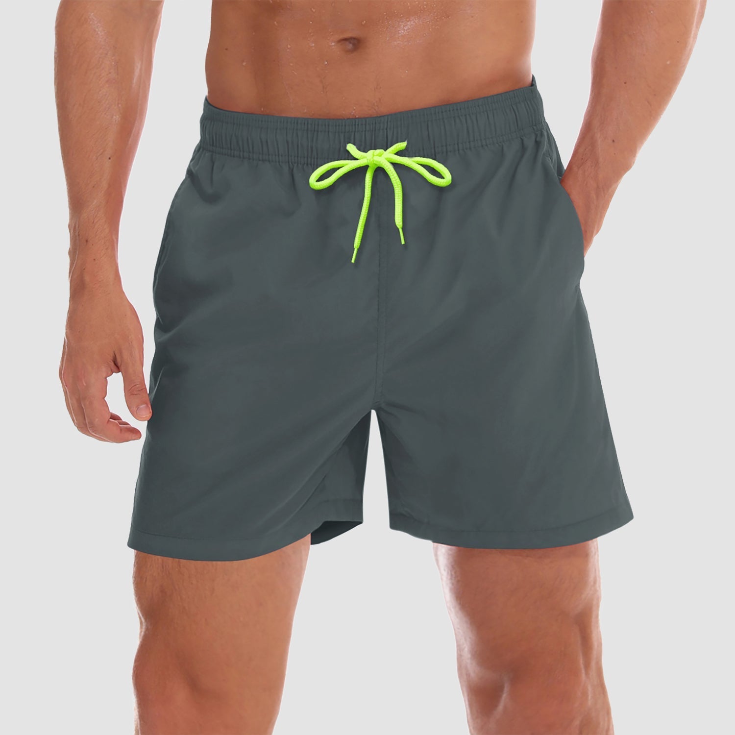 Men's Swim Trunks | Quick-Dry Fabric with Built-In Mesh Lining | Comfortable Fit for Beach Activities