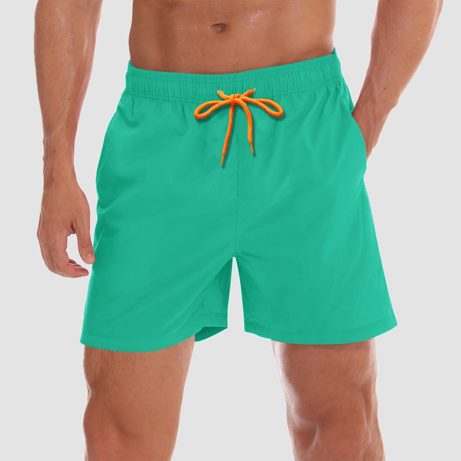 Men's Swim Trunks | Quick-Dry Fabric with Built-In Mesh Lining | Comfortable Fit for Beach Activities