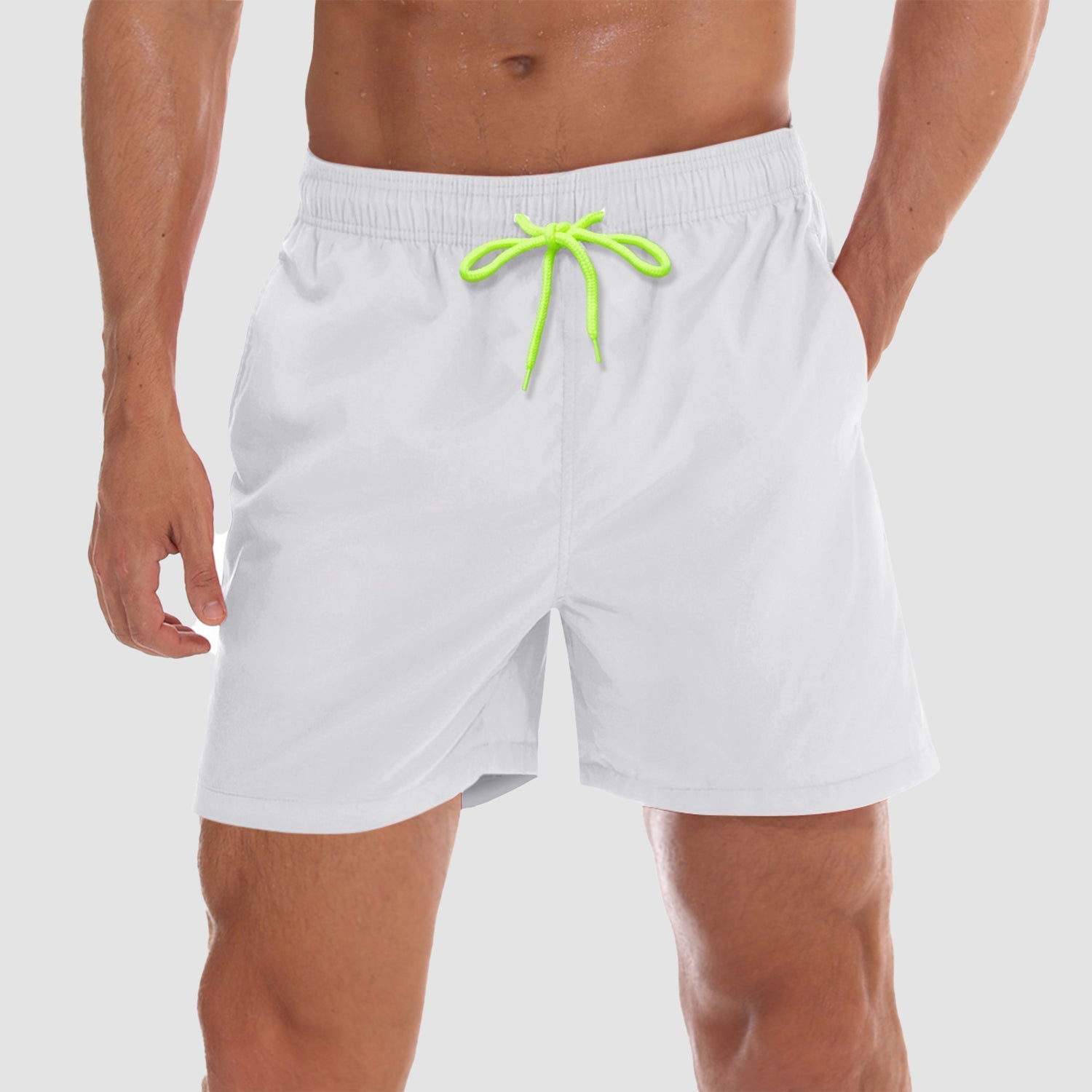 Men's Swim Trunks | Quick-Dry Fabric with Built-In Mesh Lining | Comfortable Fit for Beach Activities
