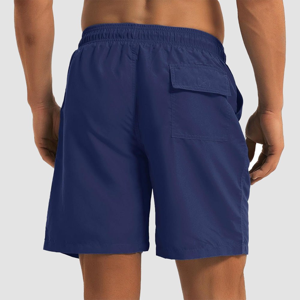 Men's Swim Trunks | Quick-Dry Fabric with Built-In Mesh Lining | Comfortable Fit for Beach Activities
