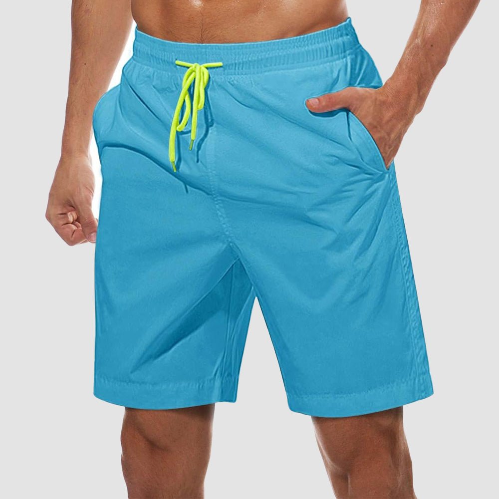 Men's Swim Trunks | Quick-Dry Fabric with Built-In Mesh Lining | Comfortable Fit for Beach Activities