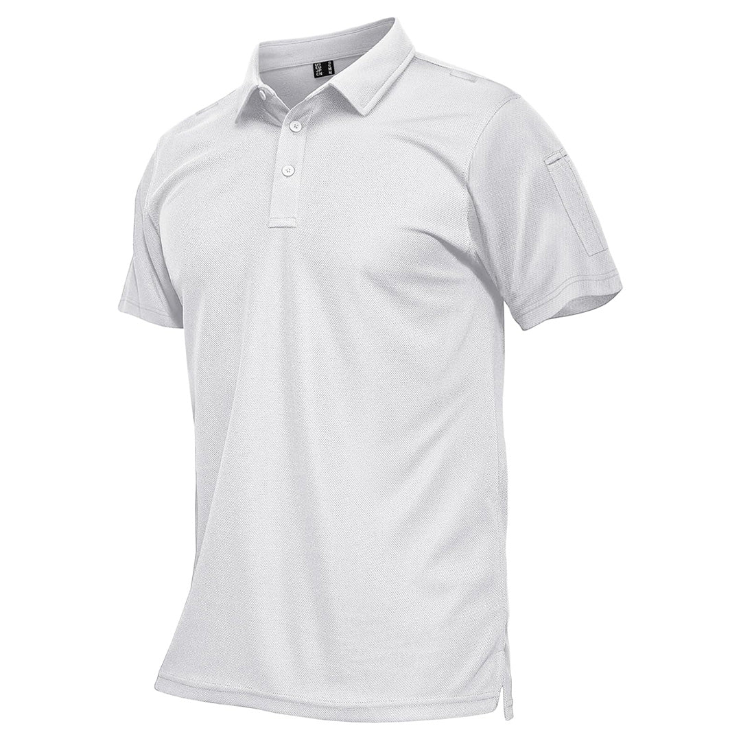 Tactical Performance Polo Shirt | Quick-Drying with UPF 50+ Protection | Lightweight Design for Outdoor Comfort