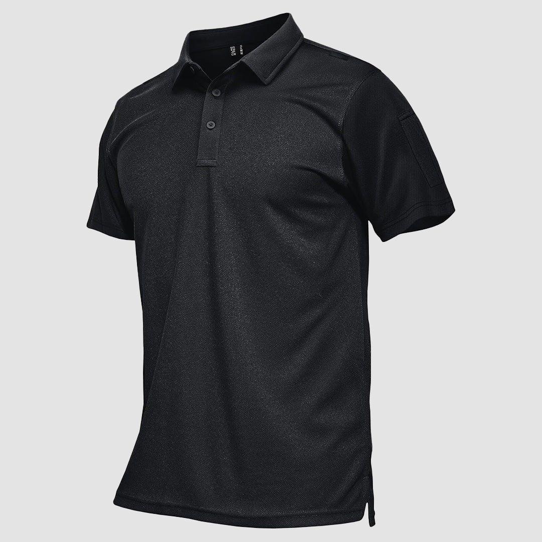 Tactical Performance Polo Shirt | Quick-Drying with UPF 50+ Protection | Lightweight Design for Outdoor Comfort